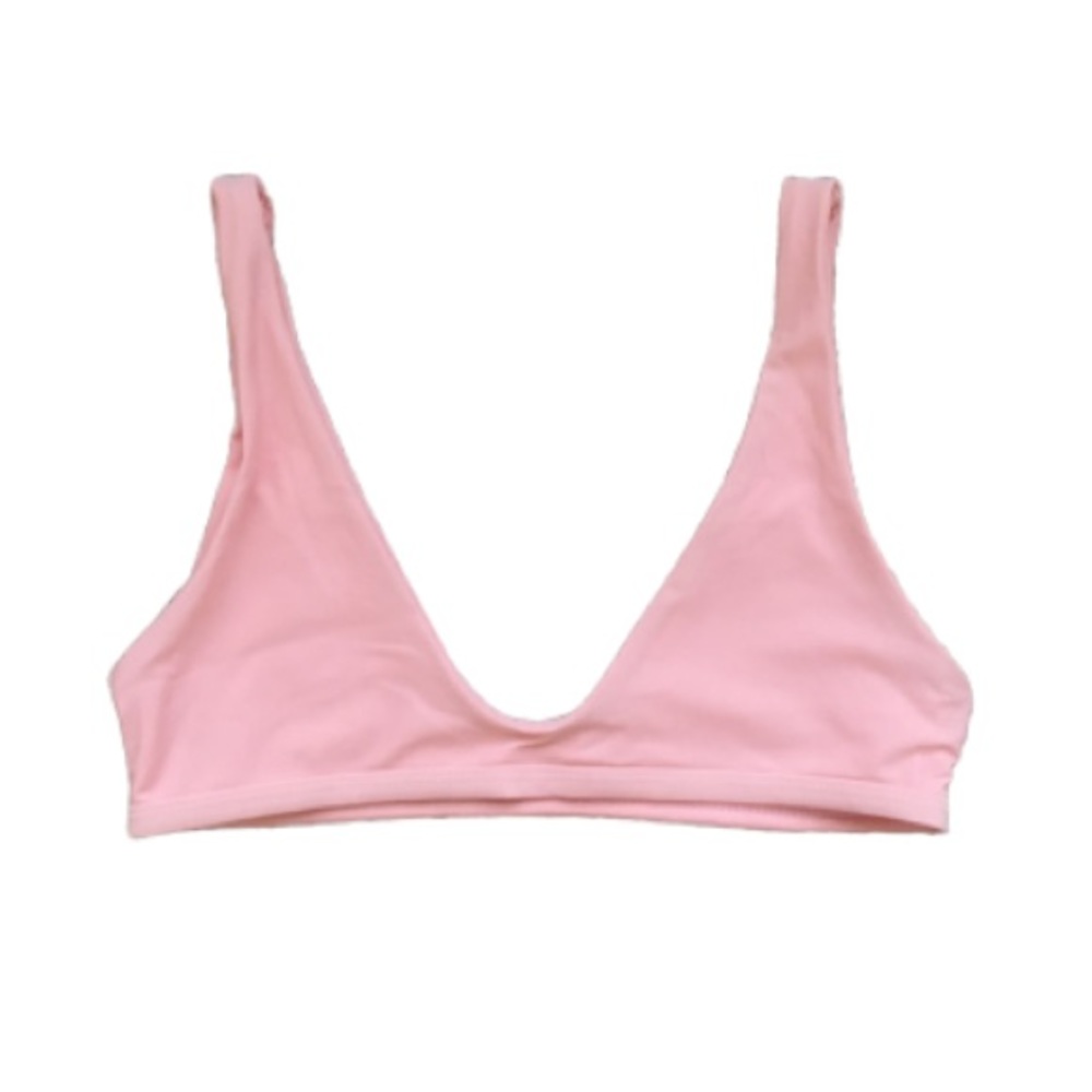 Blush pink bikini top